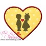 Love-2 Applique Design Pattern-1
