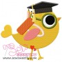Student Bird Embroidery Design Pattern-1