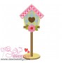 Bird House-1 Applique Design Pattern-2