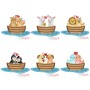 Love Boat Animals Applique Design Bundle-1