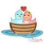 Love Boat Animals Applique Design Bundle-3