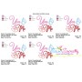 You and Me Valentine Embroidery Design Pattern-2