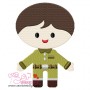 Army Boy-1 Embroidery Design Pattern-1