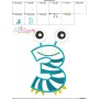 Monster Number-3 Applique Design Pattern-3