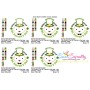 Baby's First St. Patrick's Day Lettering Applique Design Pattern-2