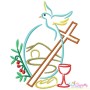 Satin Stitch Crosses Embroidery Design Bundle-7