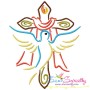 Satin Stitch Crosses Embroidery Design Bundle-3