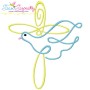 Satin Stitch Crosses Embroidery Design Bundle-11