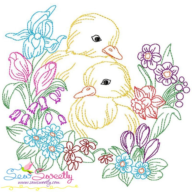 Easter Colorwork Designs Embroidery Design Pattern Bundle