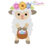 Baby Easter Sheep-2 Embroidery Design Pattern-1