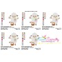 Baby Easter Sheep-4 Embroidery Design Pattern-2