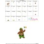St. Patrick's Day Lucky Bear Embroidery Design Pattern-3