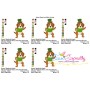 St. Patrick's Day Lucky Dog Embroidery Design Pattern-2