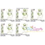 St. Patrick's Day Lucky Rabbit Applique Design Pattern-2