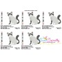 Himalayan Cat Embroidery Design Pattern-2