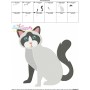 Himalayan Cat Embroidery Design Pattern-3