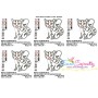 Scottish Fold Cat Applique Design Pattern-2