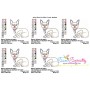 Sphynx Cat Applique Design Pattern-2