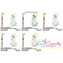 Girl and Umbrella-10 Embroidery Design Pattern-2