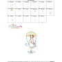 Girl and Umbrella-9 Embroidery Design Pattern-3