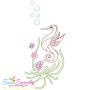 Vintage Stitch Seahorses Embroidery Design Bundle-10