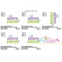 Hoppy Easter Lettering Easter Embroidery Design Pattern-2