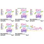 Can't Stop The Hop Easter Lettering Embroidery Design Pattern-2