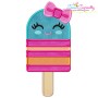 Girl Popsicle Applique Design Pattern-1