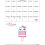 Girl Popsicle Applique Design Pattern-3