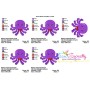 Boy Octopus Embroidery Design Pattern-2