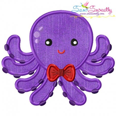 Boy Octopus Applique Design Pattern-1