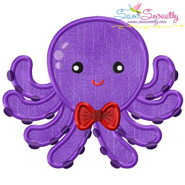 Boy Octopus Applique Design Pattern-1