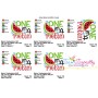 One In a Melon Lettering Embroidery Design Pattern-2