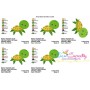 Cute Sea Turtle Embroidery Design Pattern-2