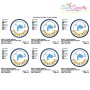 Fishing Badge Applique Design Pattern-2