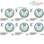 Swimming Badge Machine Embroidery Design Pattern-2