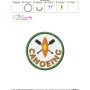 Canoeing Badge Machine Embroidery Design Pattern-3