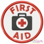 First Aid Badge Machine Embroidery Design Pattern-1