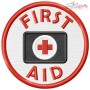 First Aid Badge Applique Design Pattern-1
