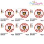 Fire Safety Badge Machine Embroidery Design Pattern-2