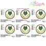 Forestry Badge Applique Design Pattern-2