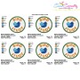 Bird Study Badge Machine Embroidery Design Pattern-2