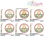 Camping Badge Applique Design Pattern-2
