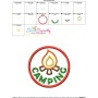 Camping Badge Applique Design Pattern-3