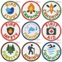 Camp Activity Badges Embroidery Design Bundle-1