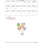 Mother's Day Balloons Embroidery Design Pattern-3