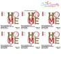 Baseball Home Machine Embroidery Design Pattern-2