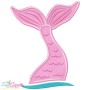 Mermaid Tail Applique Design Pattern-1