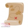 Pirates Map Embroidery Design Pattern-1
