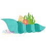 Auger Shell Applique Design Pattern-1